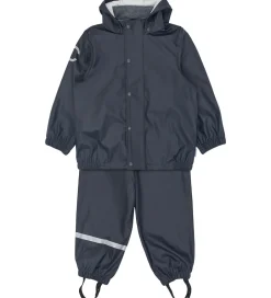 Børn Mikk-Line Regntøj - PU - Dark Navy