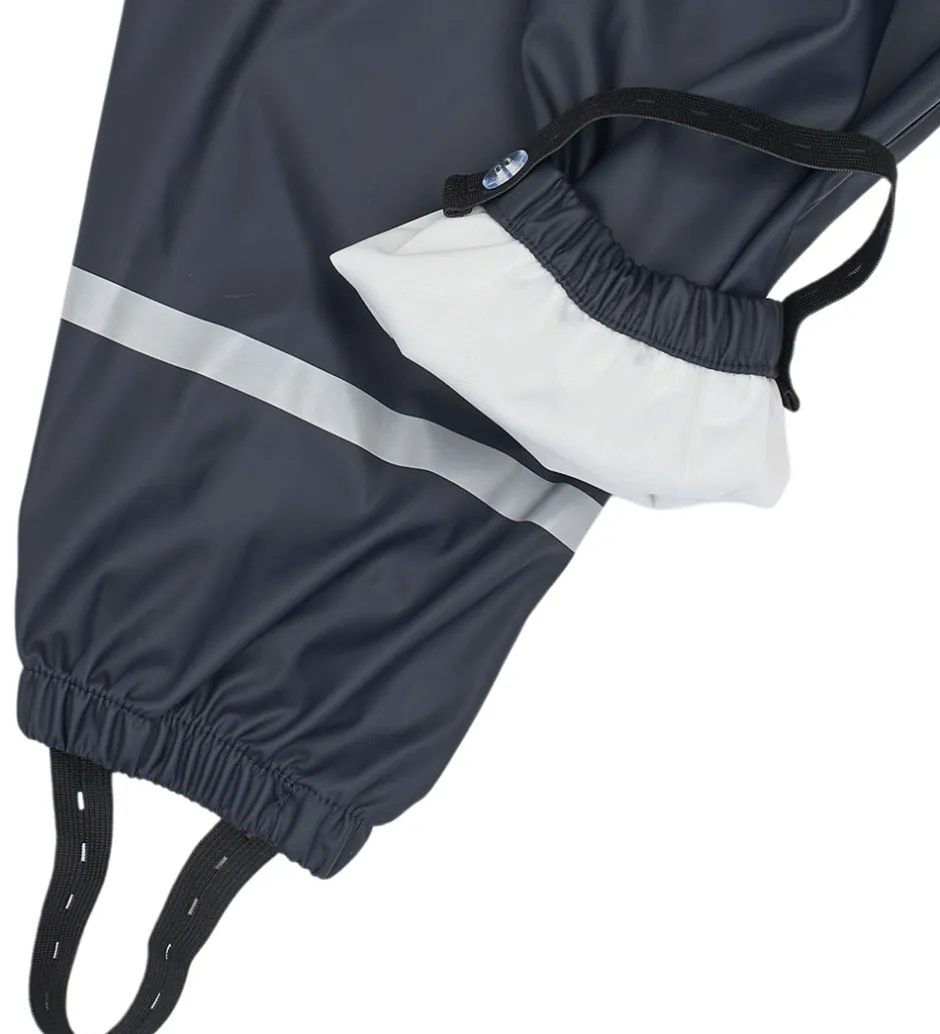 Børn Mikk-Line Regntøj - PU - Dark Navy