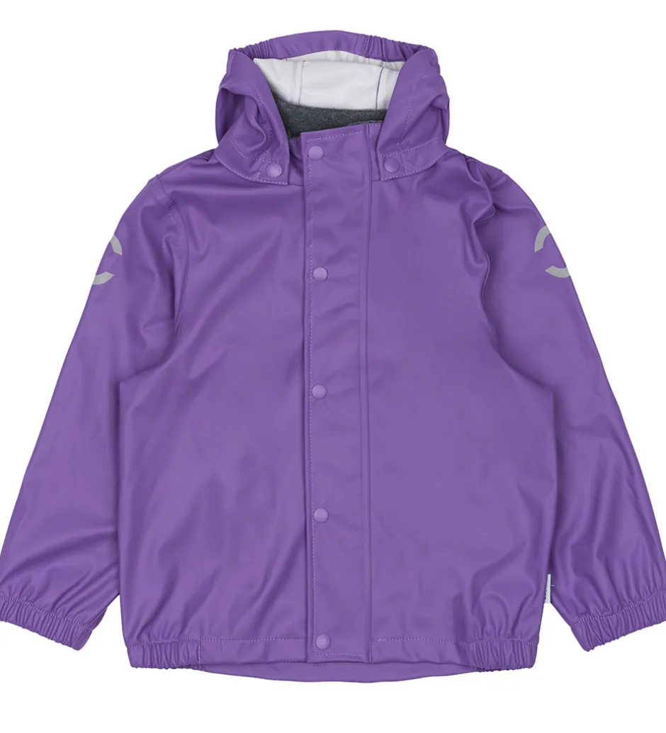 Regntøj*Mikk-Line Regntøj m. Seler - PU - Deep Lavender