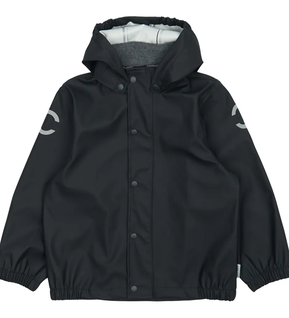 Regntøj*Mikk-Line Regntøj m. Seler - PU - Dark Navy