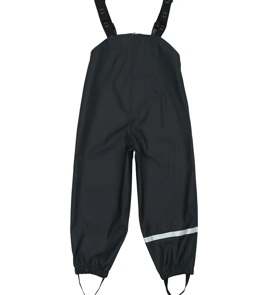 Regntøj*Mikk-Line Regntøj m. Seler - PU - Dark Navy