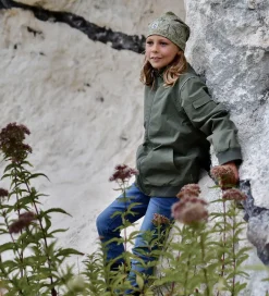 Børn Mikk-Line Skaljakke - Dusty Olive
