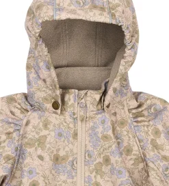 Børn Mikk-Line Softshelljakke m. Fleece - Recycled - Doeskin m. Bloms