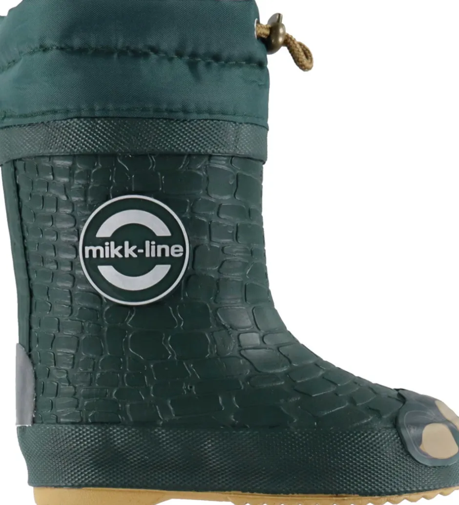 Termostøvler|Gummistøvler*Mikk-Line Termostøvler - Winter Wellies Dino - Darkest Sprouse