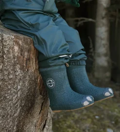 Termostøvler|Gummistøvler*Mikk-Line Termostøvler - Winter Wellies Dino - Darkest Sprouse