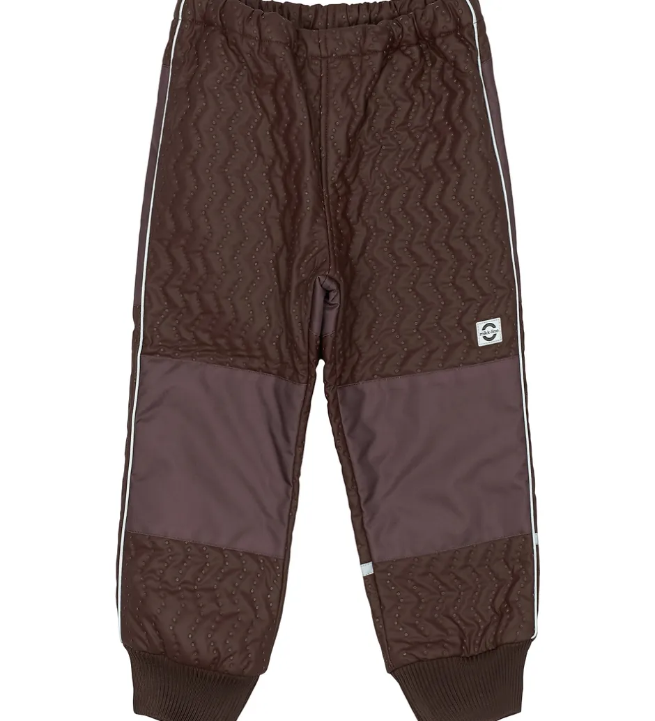 Børn Mikk-Line Termotøj m. Fleece - Duvet - Coated - French Roast