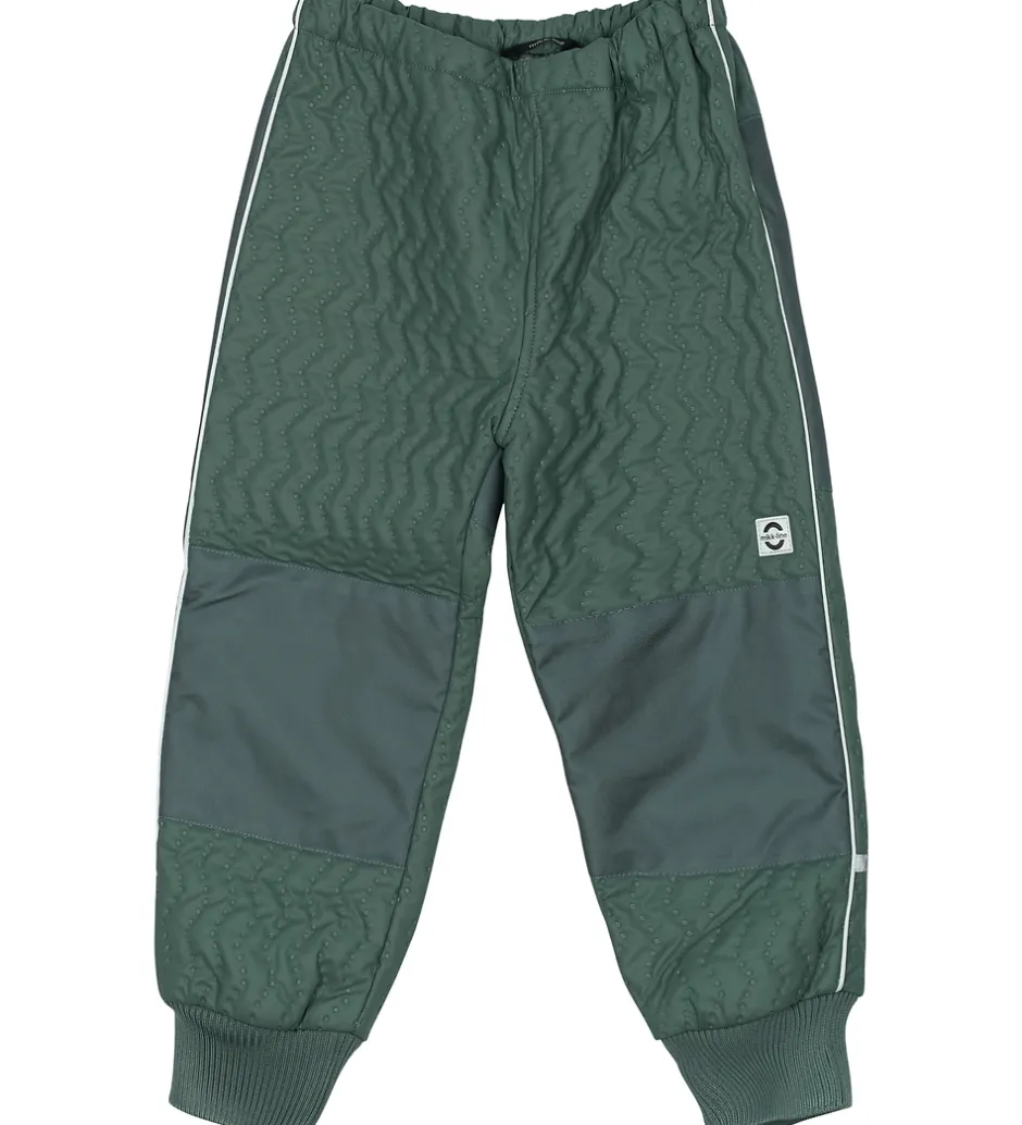 Børn Mikk-Line Termotøj m. Fleece - Duvet - Coated - Balsam Green