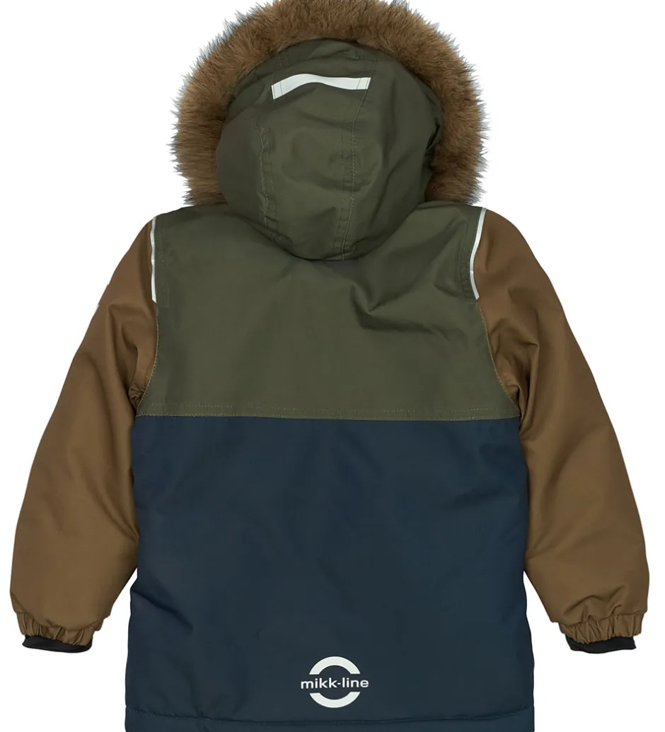 Vinterjakker*Mikk-Line Vinterjakke - Olive Night/Navy