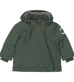 Børn Mikk-Line Vinterjakke - Solid - Thyme
