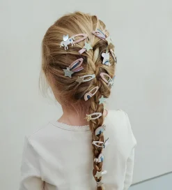Hårpynt|Hårelastikker*Mimi & Lula Hårelastikker - 8-pak - Mini Unicorn Celeste