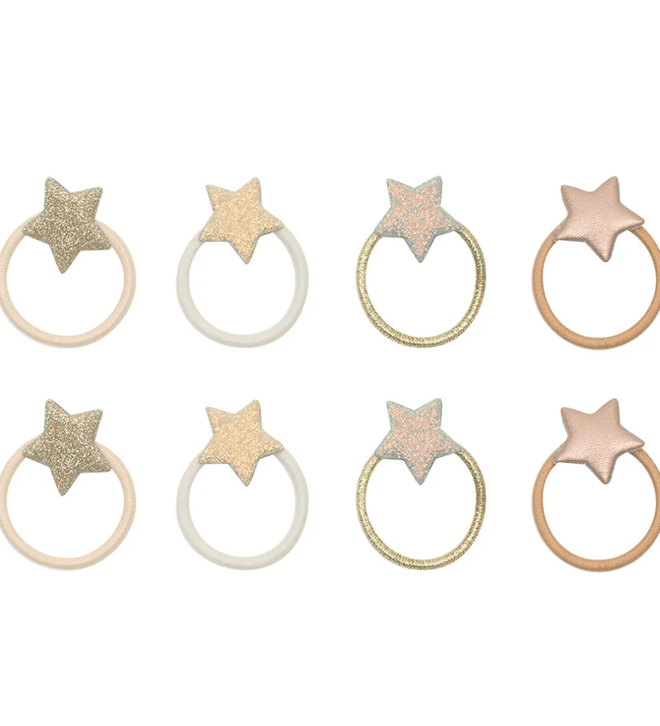Mimi & Lula Hårelastikker - 8-pak - Mini Stellina Shimmer Enchan