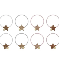 Mimi & Lula Hårelastikker - 8-pak - Starry Shimmer