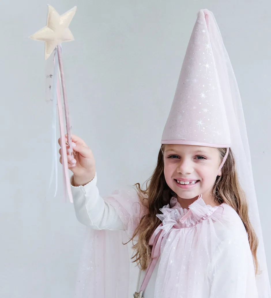 Mimi & Lula Kappe - Tyl - Pink Shimmer Princess