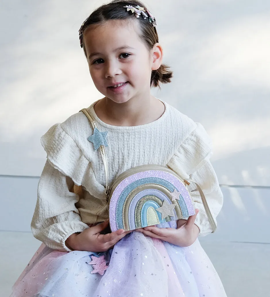 Mimi & Lula Skuldertaske - Rainbow Dreamland