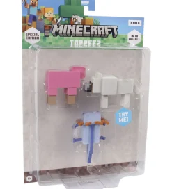 Figurer*Minecraft Legetøjsfigurer - 3D Special Edition - 3-pak