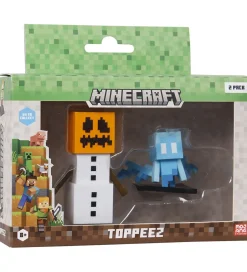 Figurer*Minecraft Legetøjsfigurer - 3D - 2-pak - Snow Golem/Allay