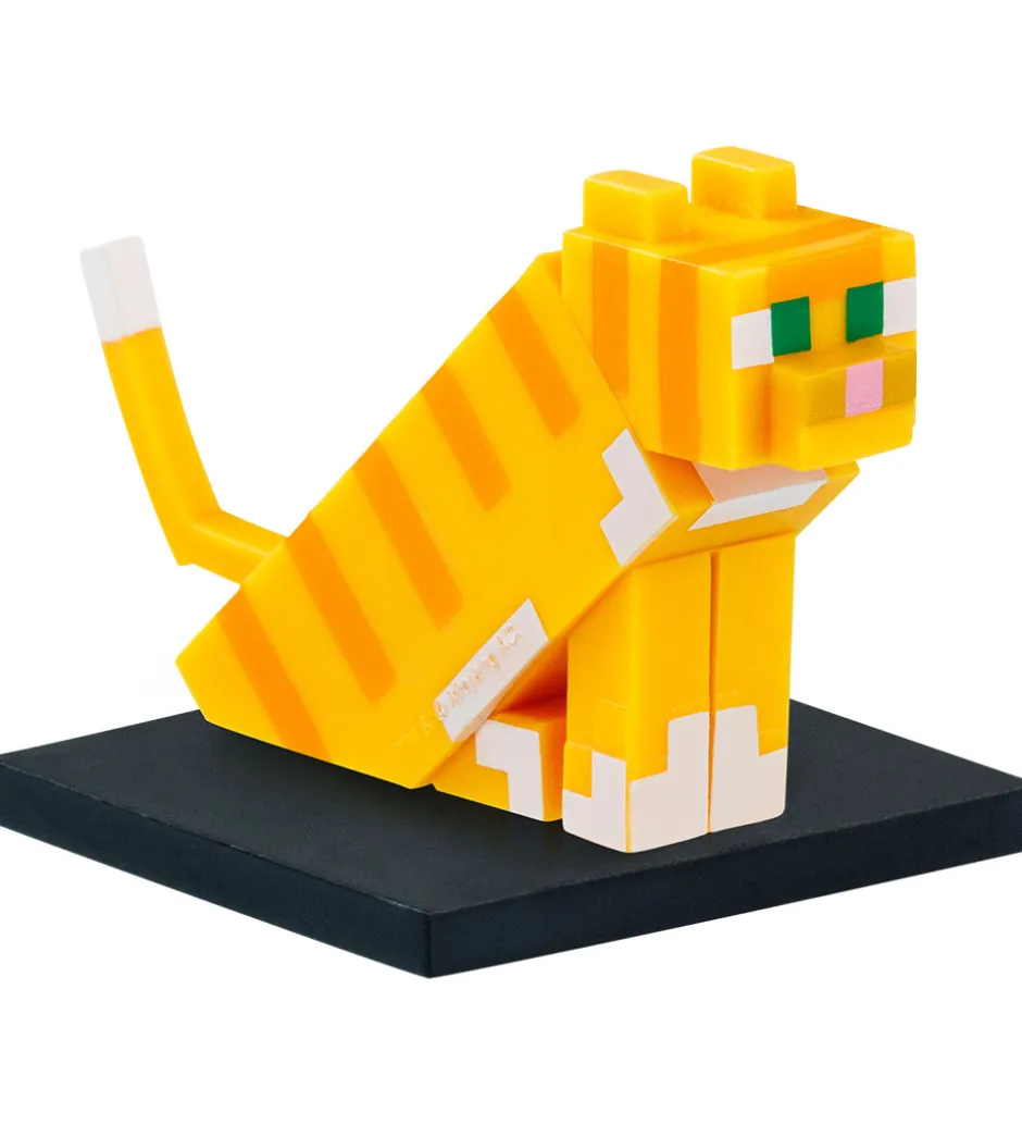 Figurer*Minecraft Legetøjsfigurer - 3D - 2-pak - Cat/Creeper