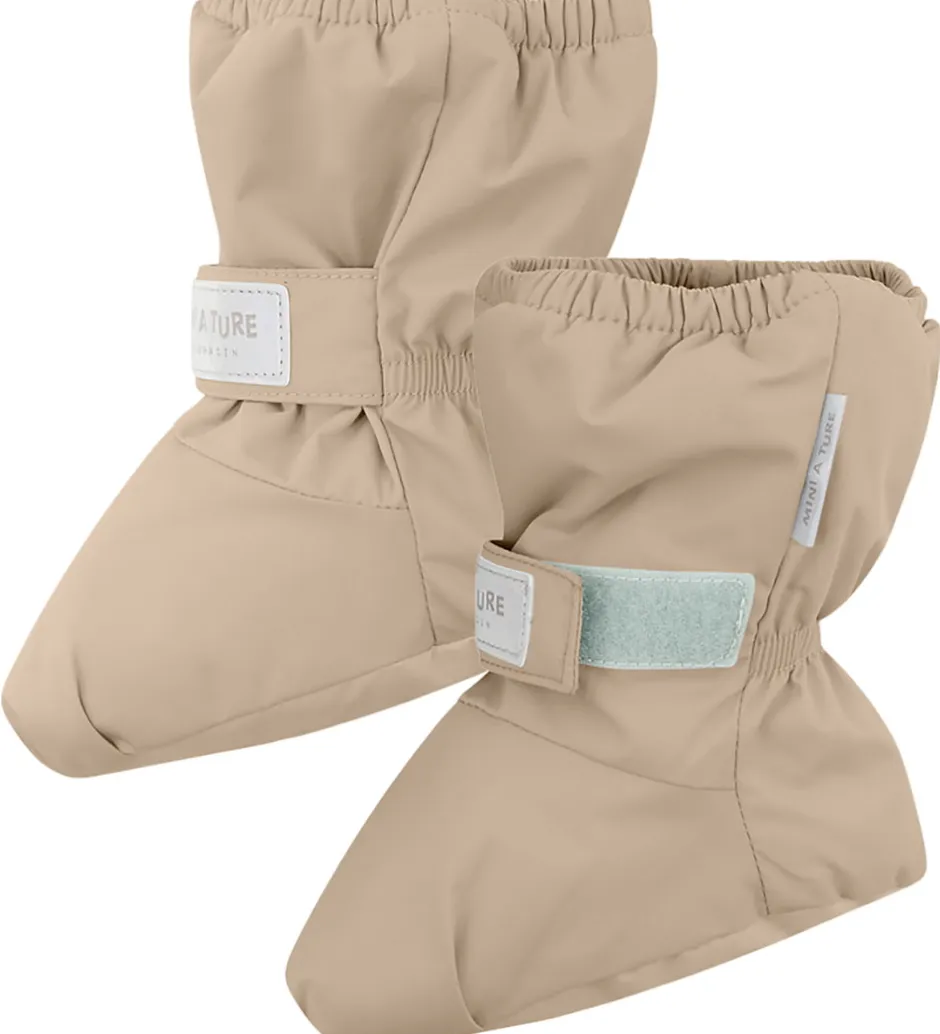 Mini A Ture Overtrækssko - MatWinn Fleece - Savannah Tan
