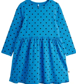 Børn Mini Rodini Kjole - Polka Dots - Blå