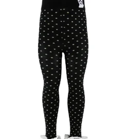 Leggings*Mini Rodini Leggings - Polka Dot Lace - Sort