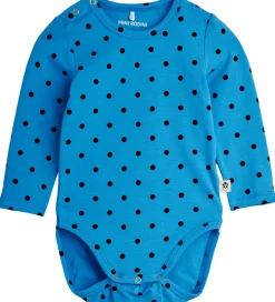 Leggings|Bodyer*Mini Rodini Sæt - Leggings/Body l/æ - Polka Dots - Blå
