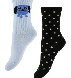 Børn Mini Rodini Strømper - 7-pak - Doggie - Multi