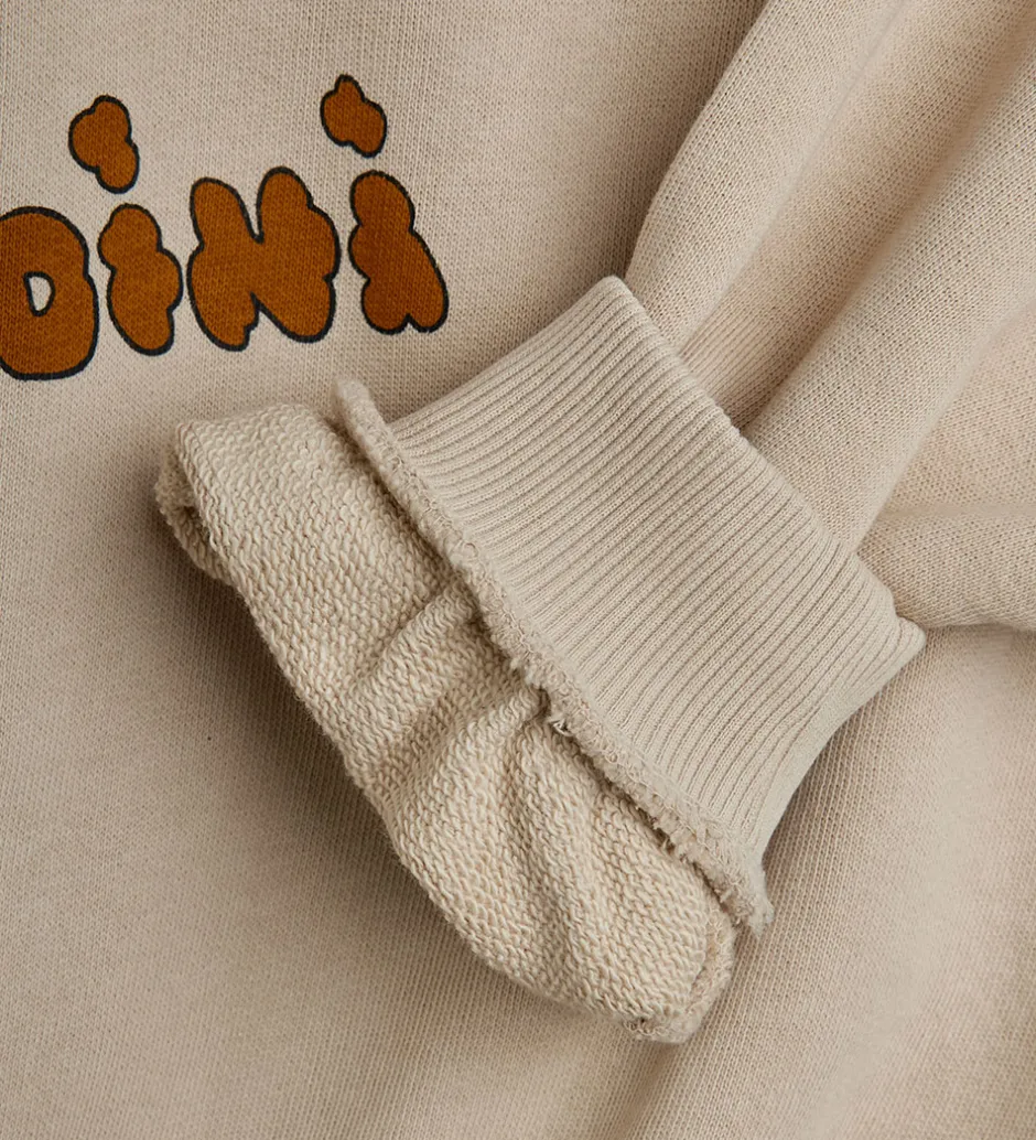 Sweatshirts*Mini Rodini Sweatshirt - Doggies - Beige