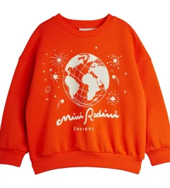 Sweatshirts*Mini Rodini Sweatshirt - Society - Rød