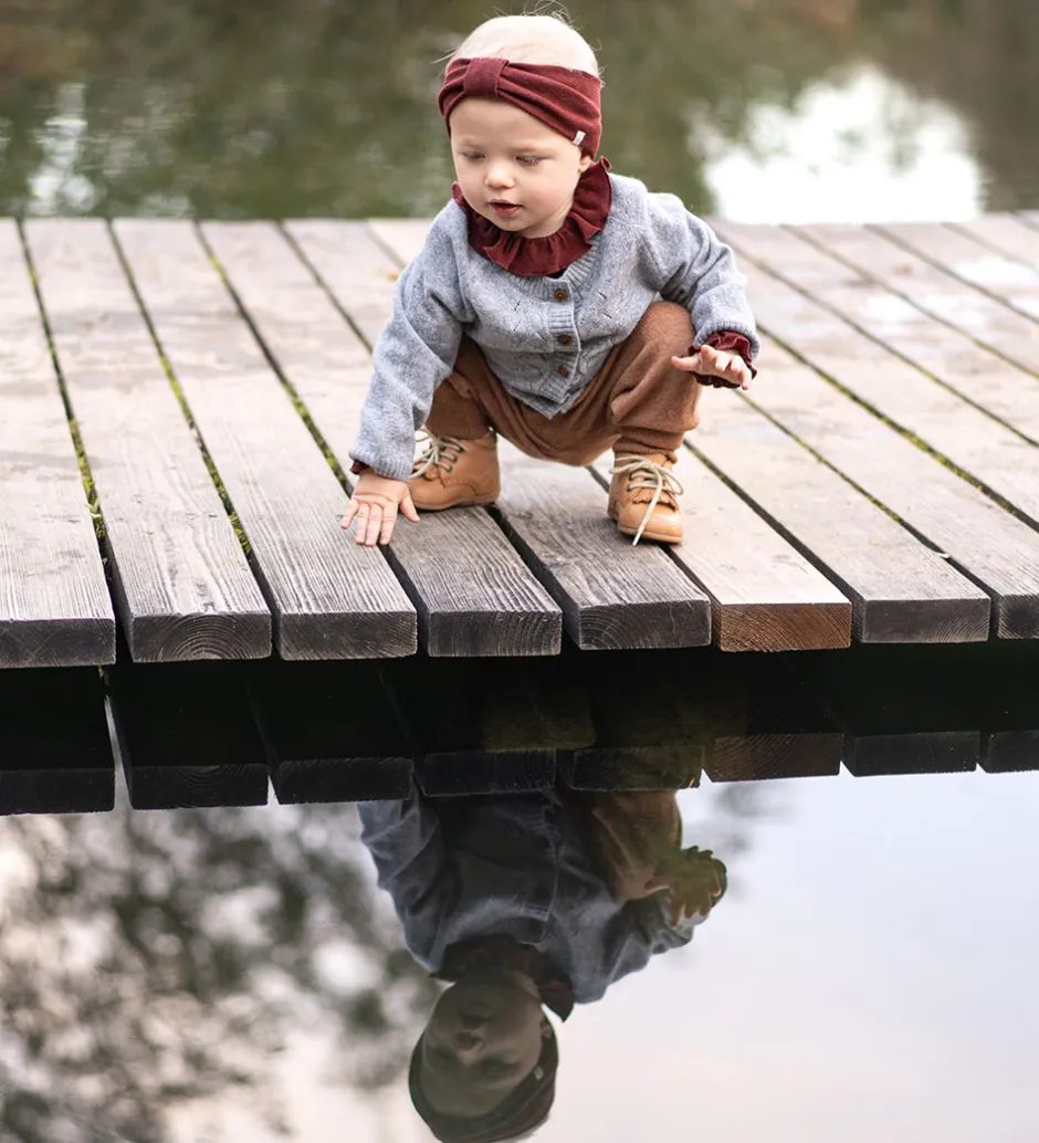 Striktrøjer*Minimalisma Cardigan - Inka - Uld - Gråmeleret