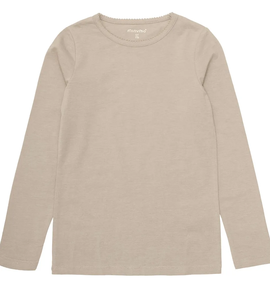 Basis*Minymo Bluser - 2-pak - Elderberry/Rainy Day