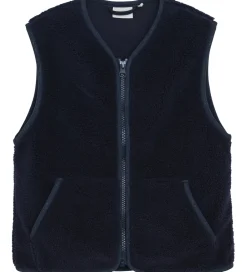 Børn Minymo Fleecevest - Teddy - Parisian Night