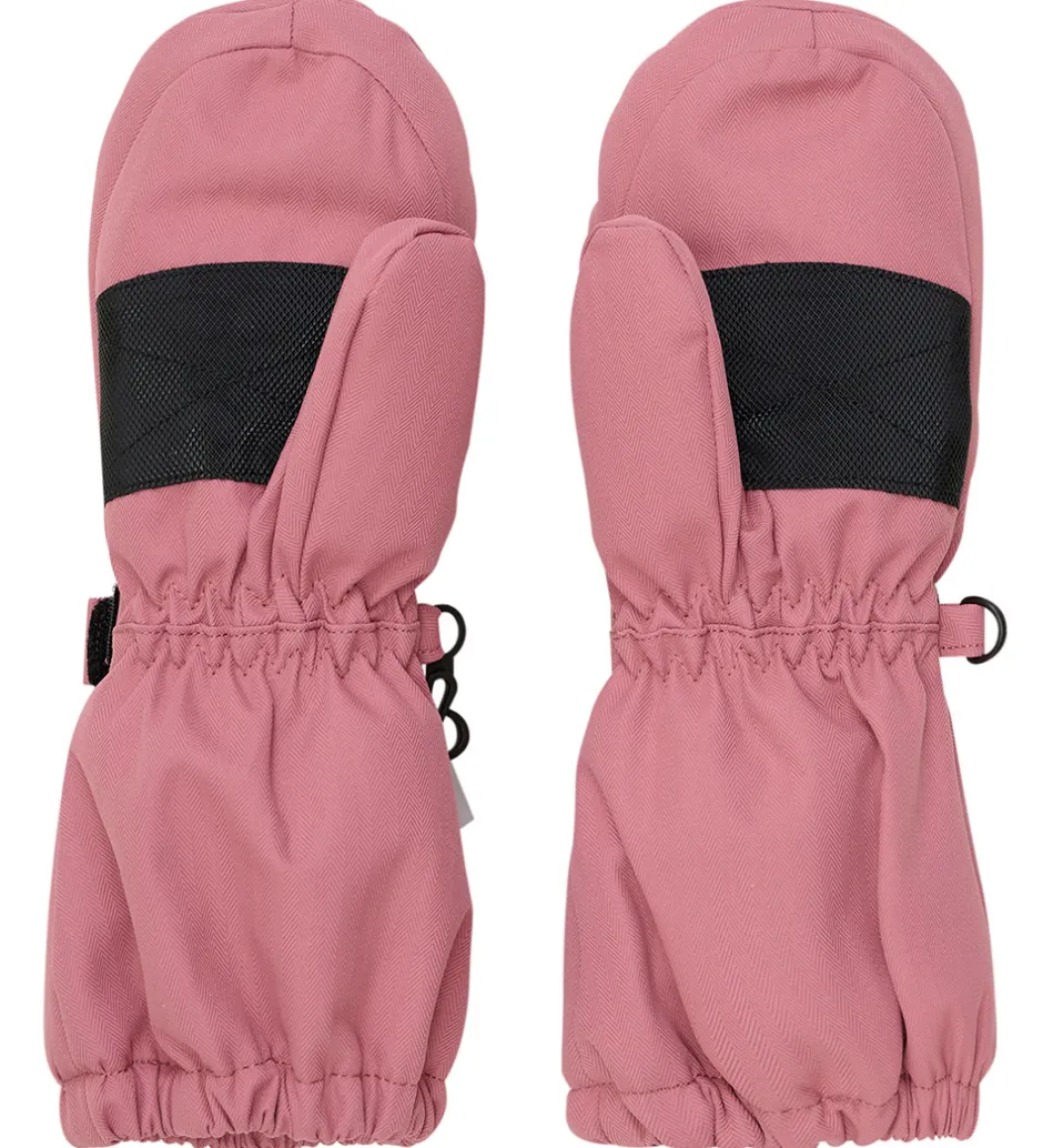 Handsker Og Luffer*Minymo Handsker m. Fleece - Withered Rose