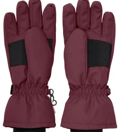Handsker Og Luffer*Minymo Hansker m. Fleece - Catawba Grape