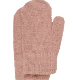 Handsker Og Luffer*Minymo Luffer - 3-pak - Uld - Strik - Catawba Grape