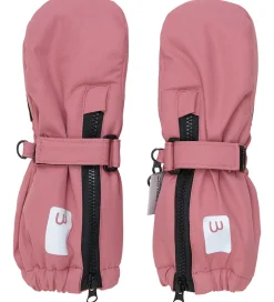 Handsker Og Luffer*Minymo Luffer m. Fleece - Withered Rose