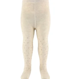 Strømpebukser*Minymo Strømpebukser - 2-pak - Viskose/Uld - Burnished Lilac/Bei