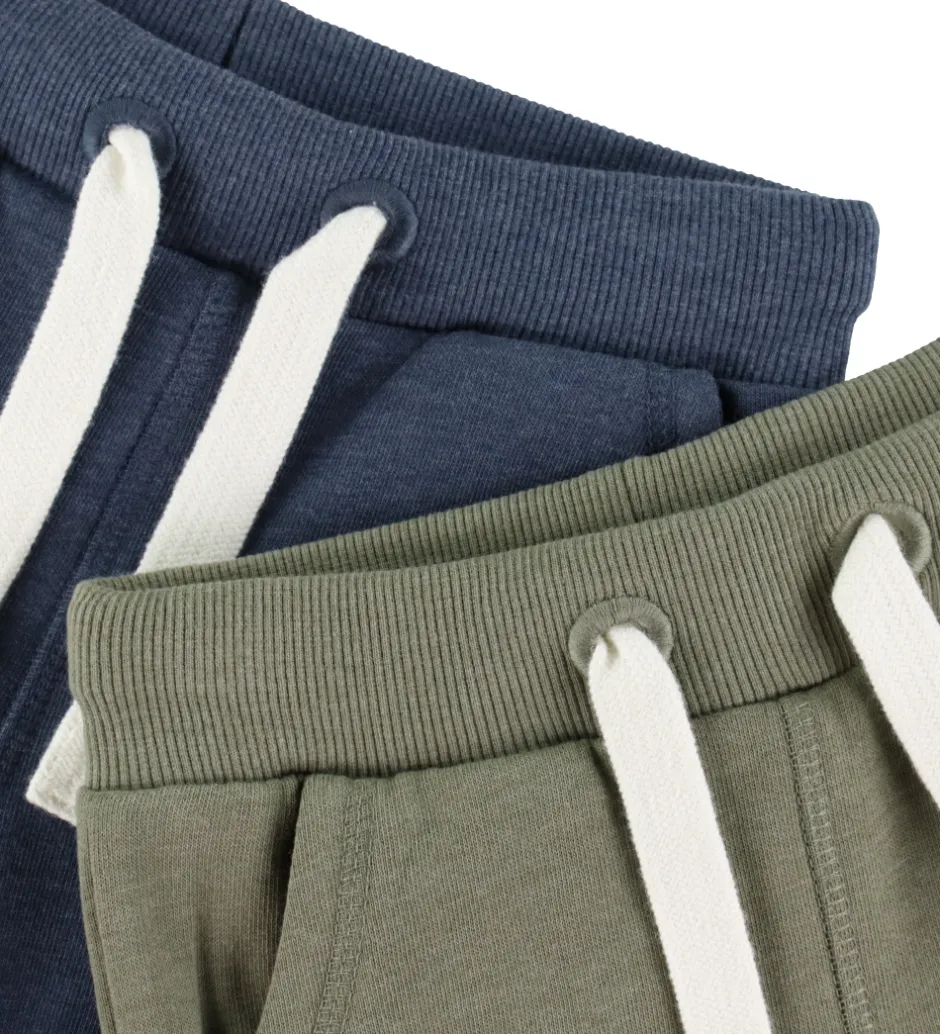 Børn Minymo Sweatpants - 2-pak - Vetiver