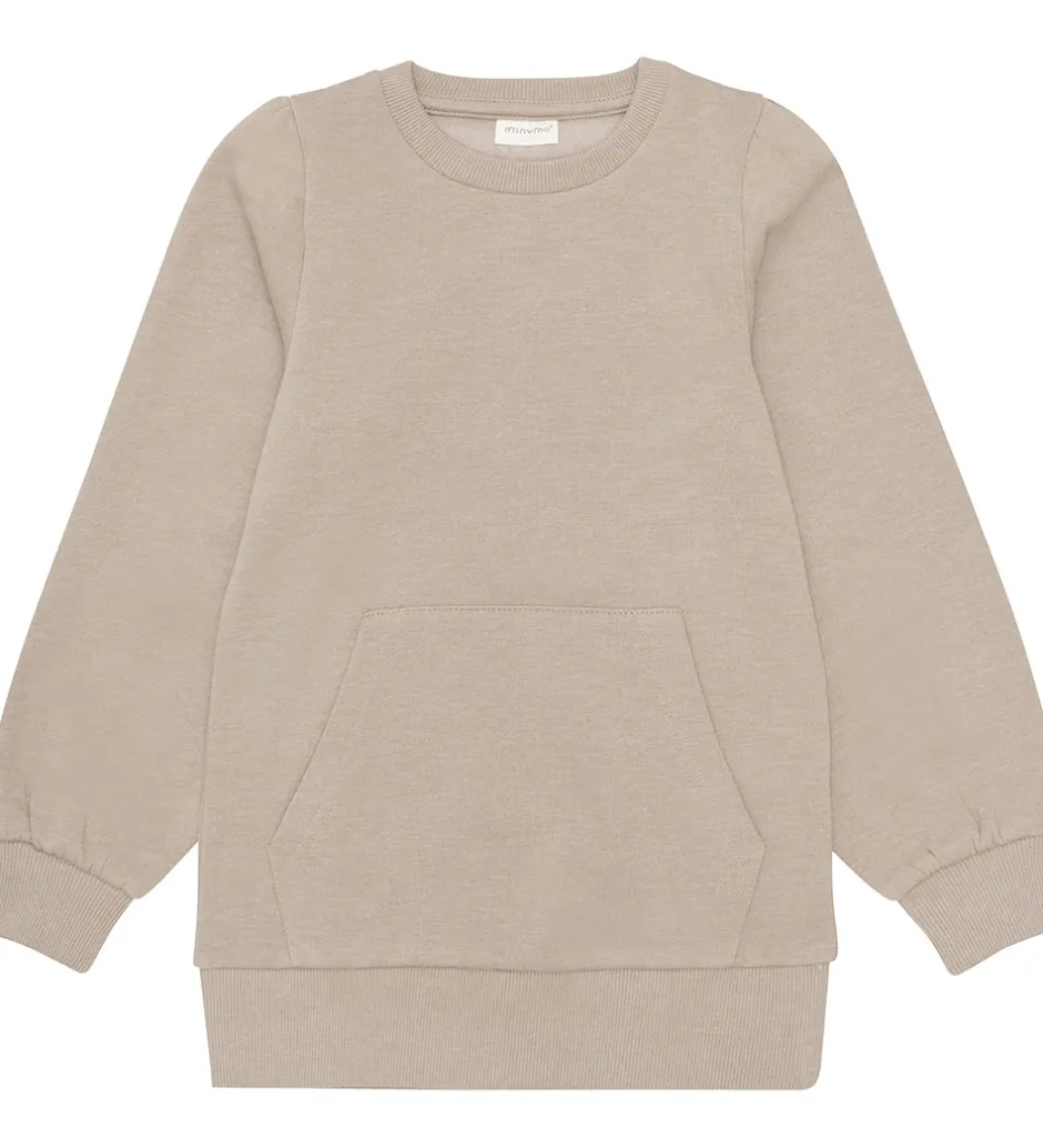 Børn Minymo Sweatshirt - 2-pak - Elderberry/Rainy Day
