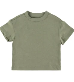 Børn Minymo T-shirts - Loose Fit - 2-pak - Vetiver