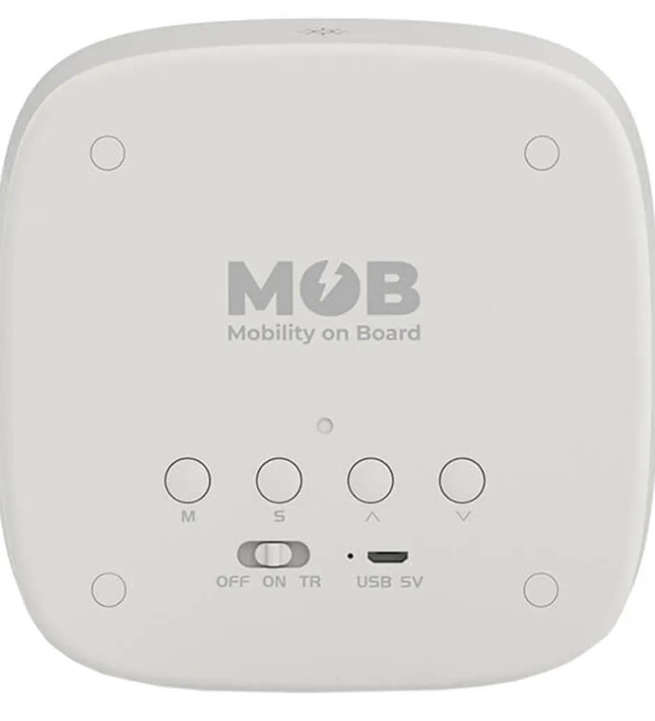 Ure*Mobility on Board Vækkeur m. Natlys - Billy - Grå
