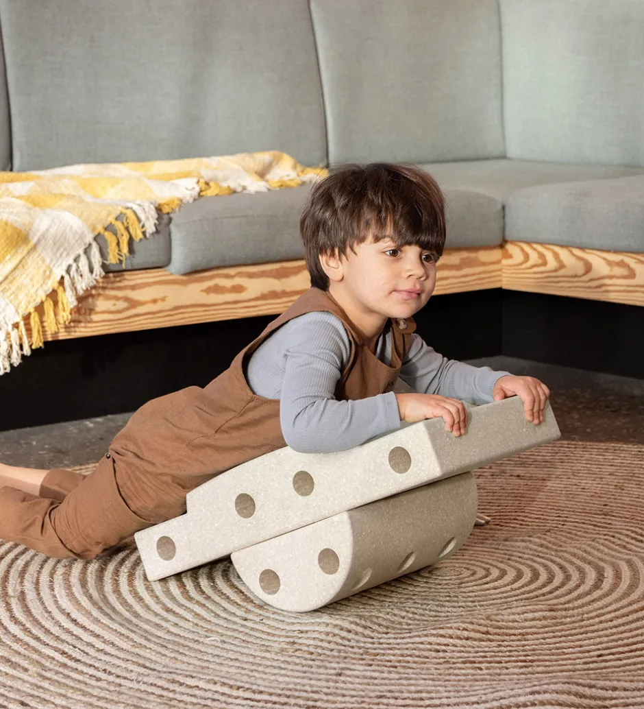 MODU Curiosity Sæt - 14 Dele - 50x30x20 cm - Sand Grey/Honey Yel