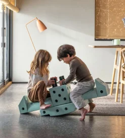 Motorisk Legetøj|Tumlemøbler*MODU Klods Base - 50x30x10 cm - Ocean Mint