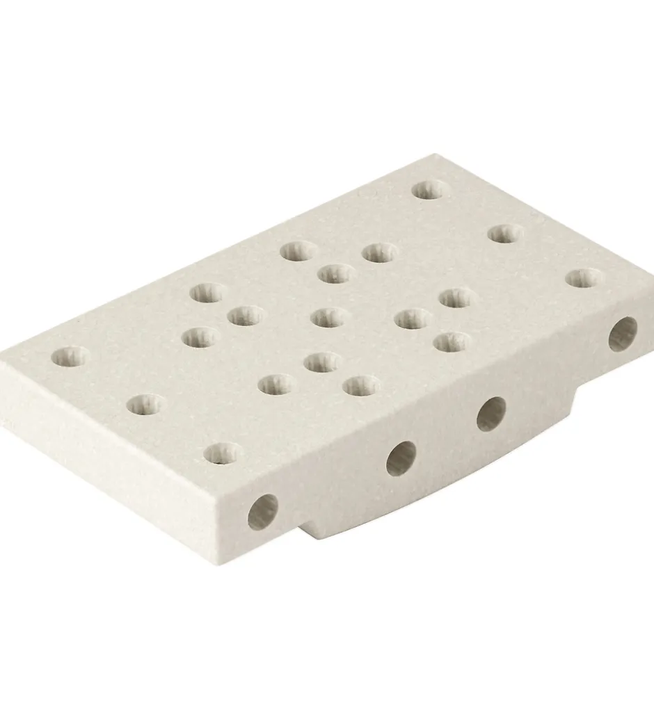 Tumledyr|Motorisk Legetøj*MODU Klods Base - 50x30x10 cm - Sand Grey