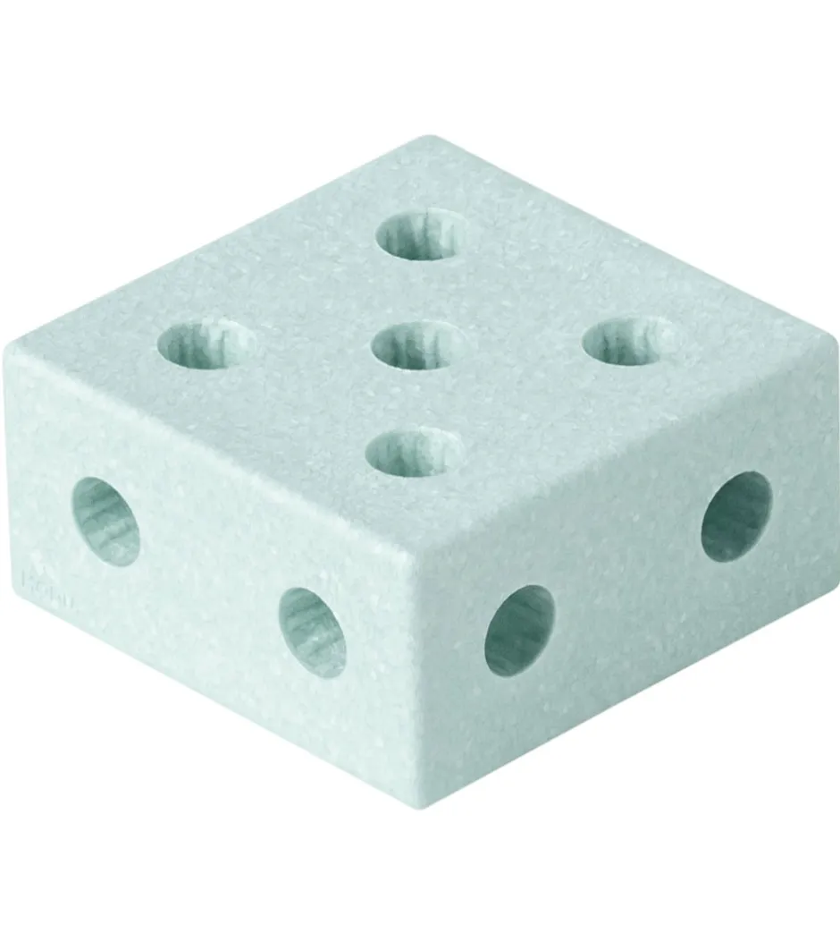 Motorisk Legetøj|Tumlemøbler*MODU Klods Firkant - 20x20x10 cm - Ocean Mint