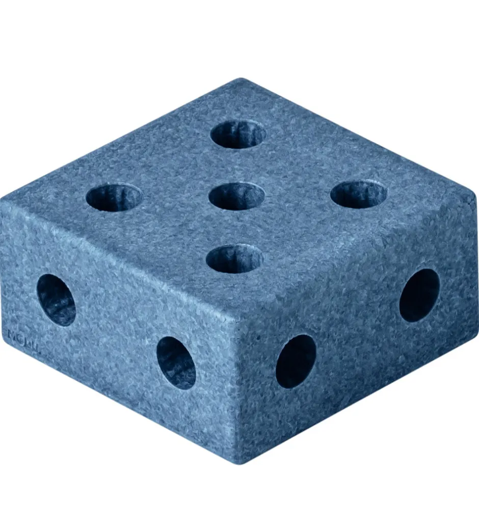 MODU Klods Firkant - 20x20x10 cm - Deep Blue