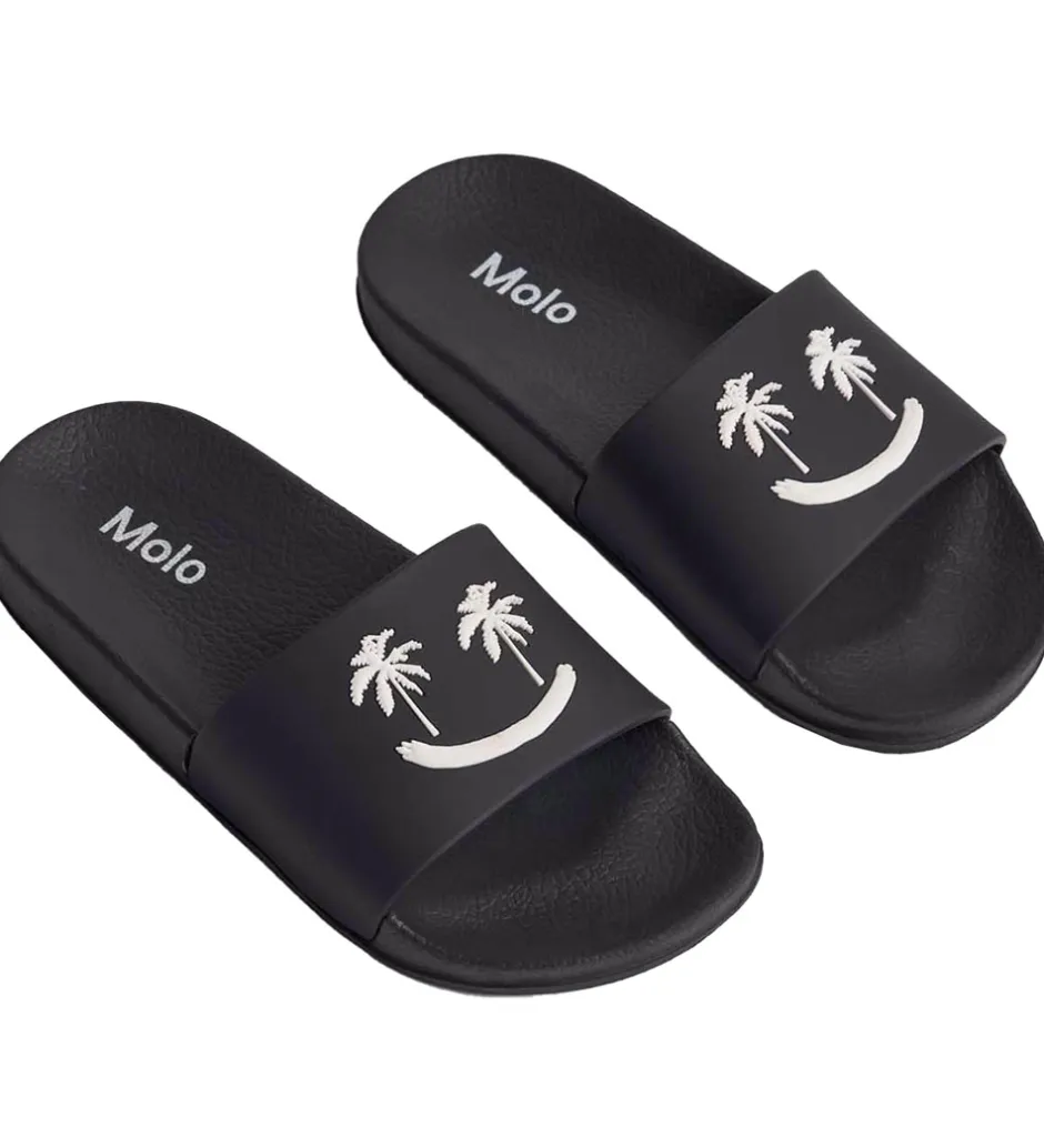 Badesandaler*Molo Badesandaler - Zhappy - Sort/Palmer