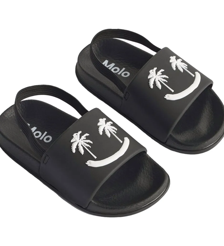 Badesandaler*Molo Badesandaler - Zhappy - Sort/Palmer