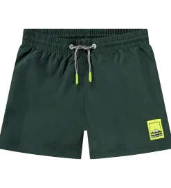 Børn Molo Badeshorts - UV50+ - Niko Solid - Wood Green