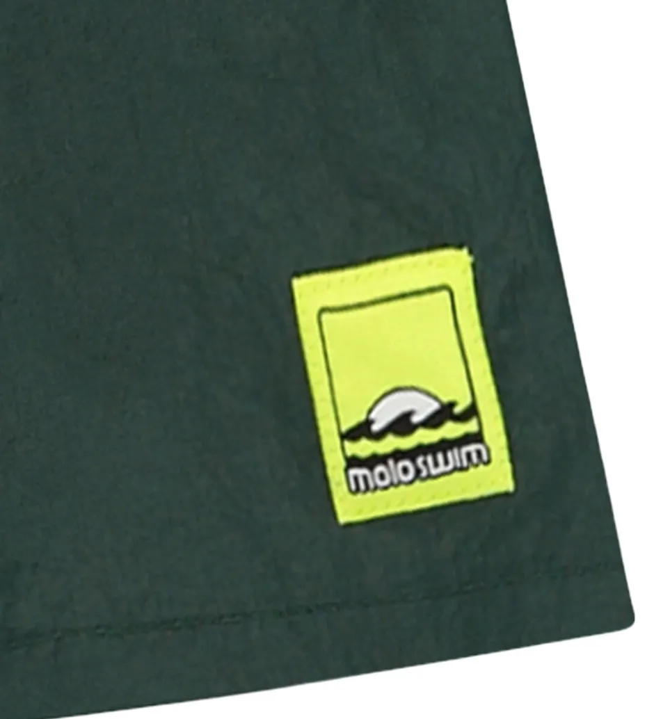 Børn Molo Badeshorts - UV50+ - Niko Solid - Wood Green