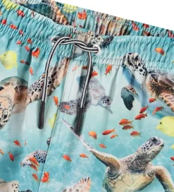 Børn Molo Badeshorts - UV50+ - Niko - Marine Turtles
